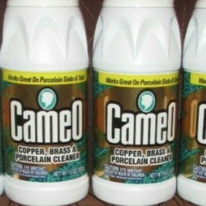 5 Pack Cameo Brass Porcelain Cleaner